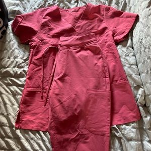 MANDALA PINK SCRUB SET